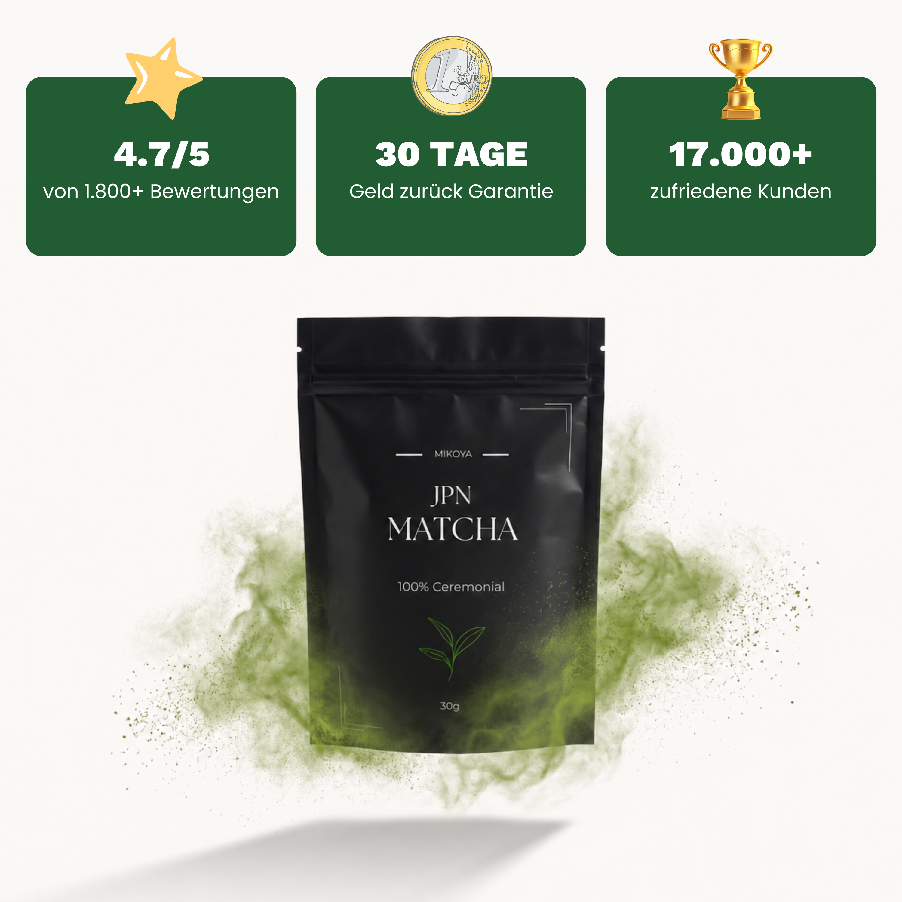 2 Matcha + 2 GRATIS