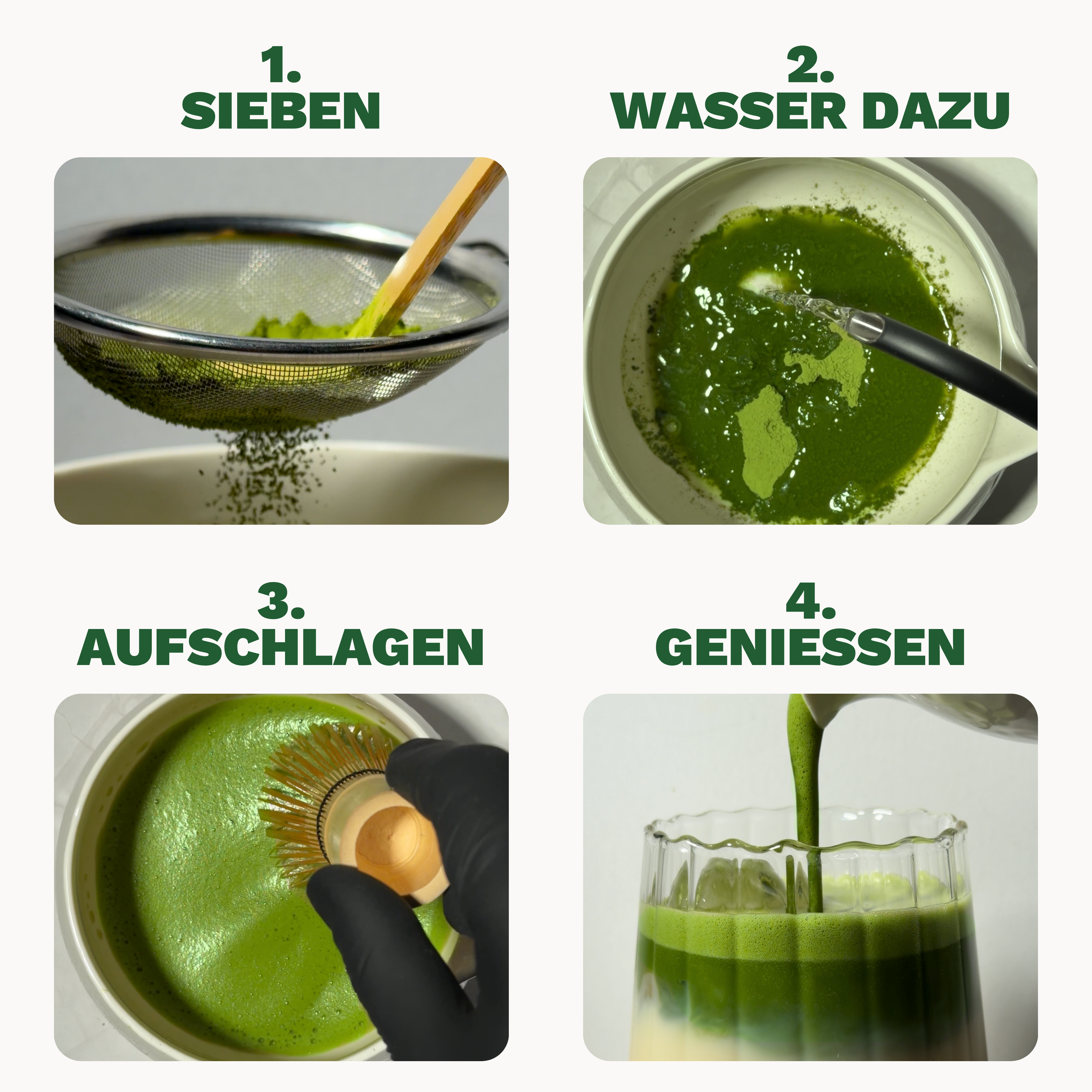 2 Matcha + 2 GRATIS