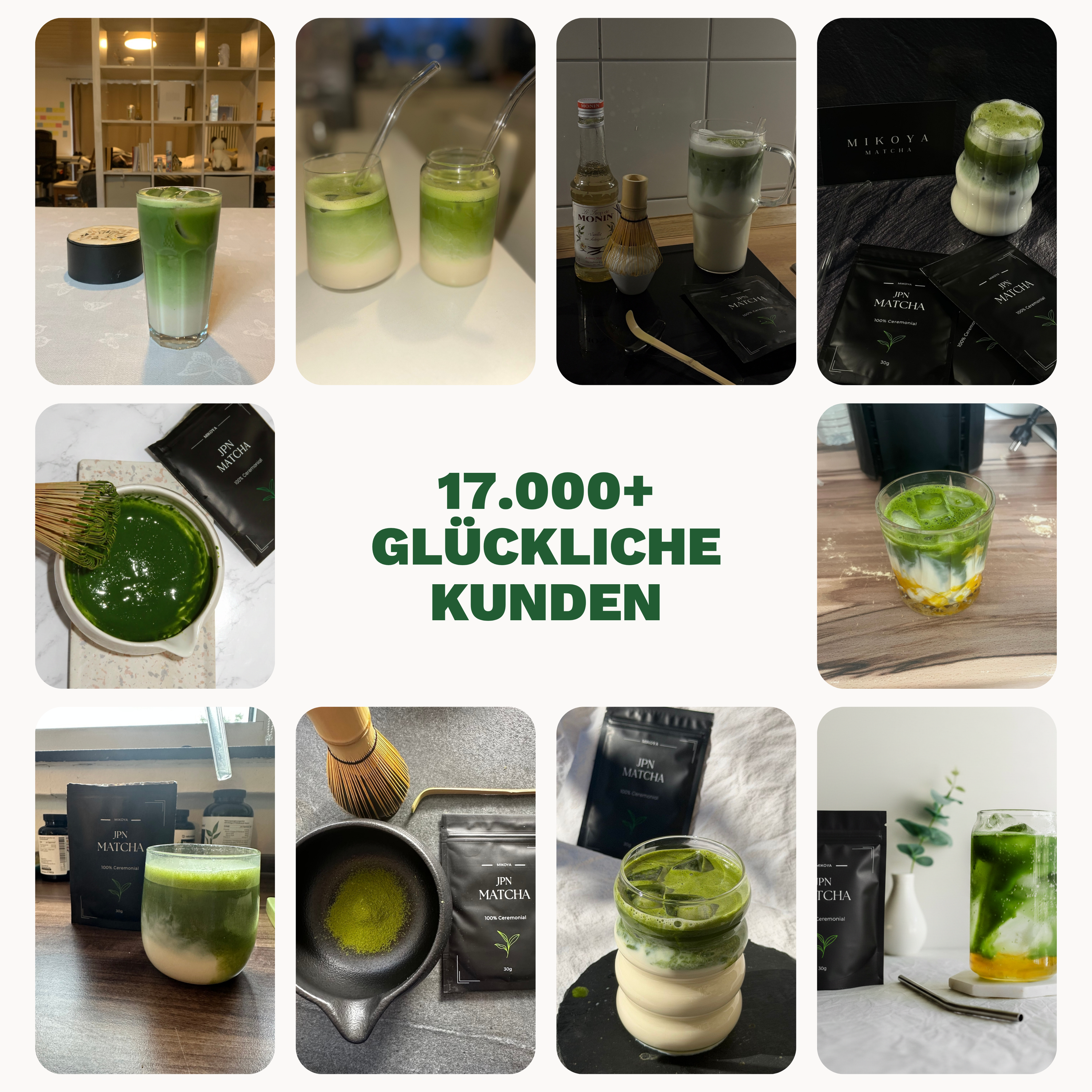 2 Matcha + 2 GRATIS
